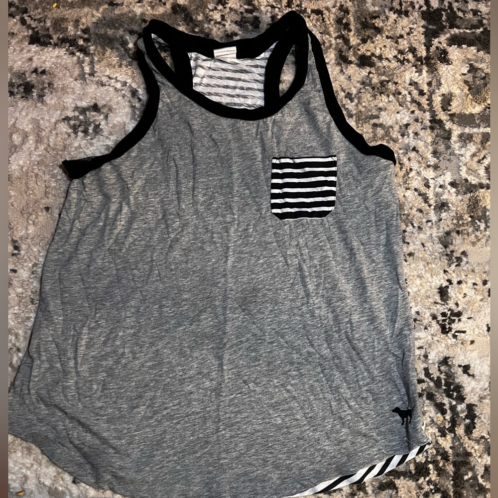 Pink Racer Back Tank
